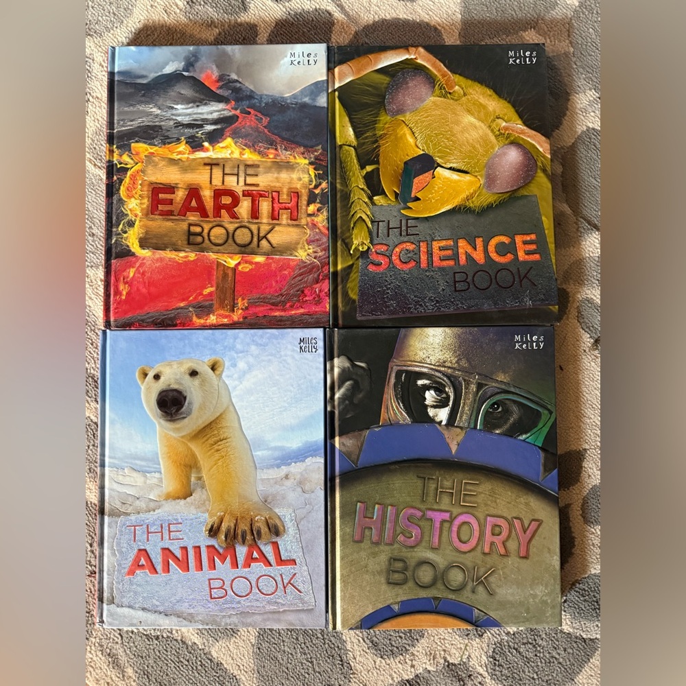 Animal, Earth, Science and History Book Set
